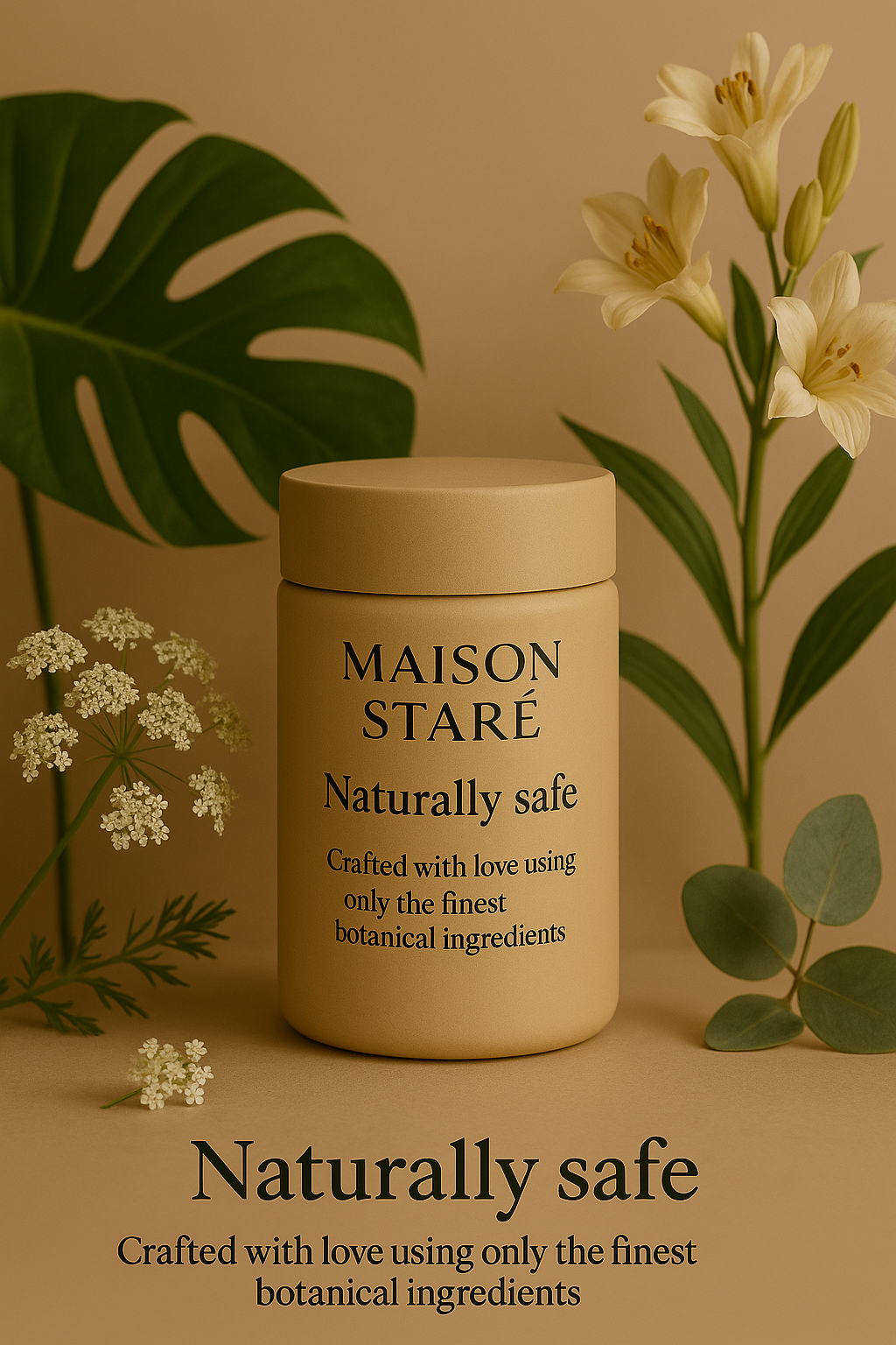 Natural ingredients and botanical deodorant