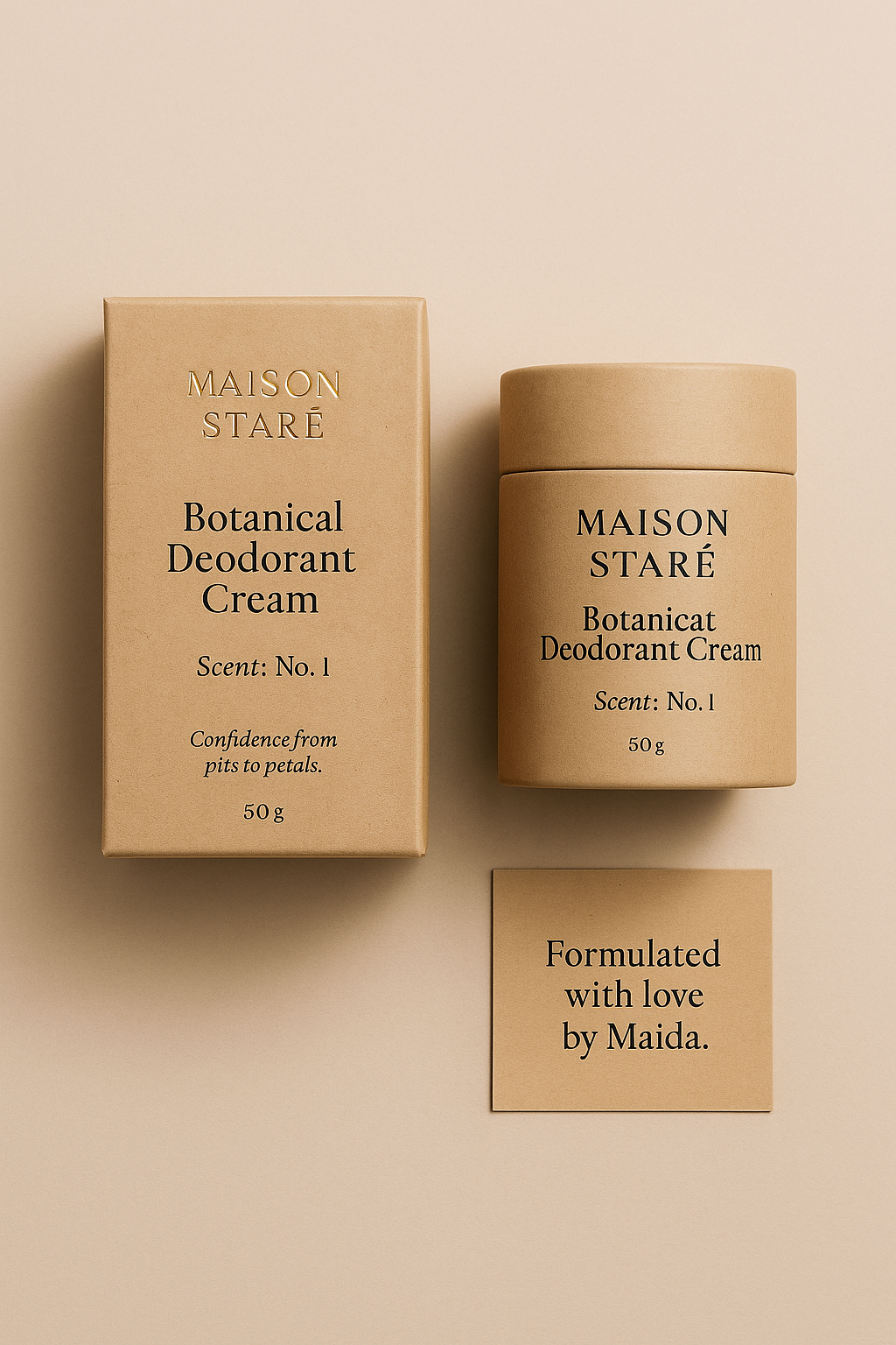 Maison Staré eco-friendly deodorant